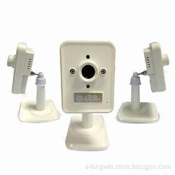 Wireless/Wired IP Cameras with 5V DC, 2A Power Supply, 720 Pixels Resolution
